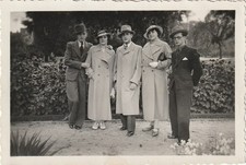 Vintage Foto Freunde in