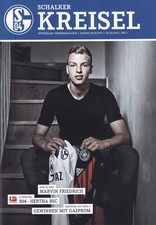 Schalke vs. Hertha BSC Berlin Programm 18.10.2014 Kreisel Magazin Hülle Sammler