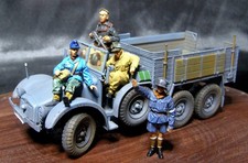 1:35 Tamiya Krupp Protze mit Volkssturm Berlin 1945 ( Pro Built)
