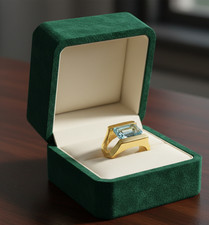 Echt London Blautopas Ring