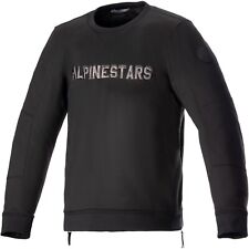 Alpinestars Herren Motorrad Pullover Legit Crew Fleece - Shirt mit Protektoren 