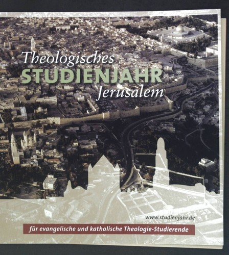 Theologisches studienjahr - theologisches,