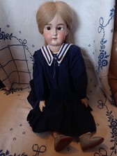 wunderschöne alte Puppe Porzellan Kopfpuppe Armand Marseille Made In Germany 390