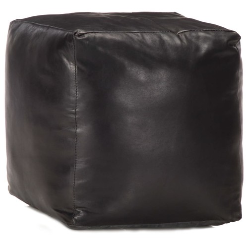 Pouf 40x40x40cm leder - pouf,