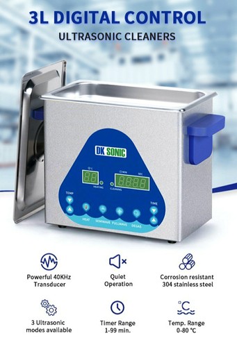 Digital ultraschallreiniger - 3l,