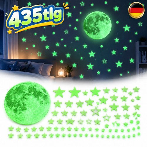 435 stück leuchtsterne - 435,