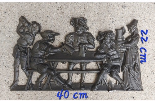 Schmiedeeisernes wandbild - schmiedeeisernes,