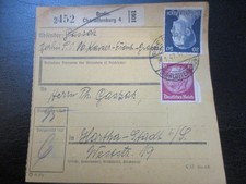 #2240 Paketkarte aus