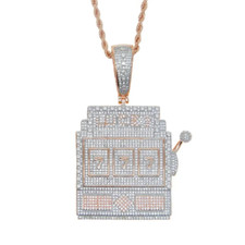 Rosegold Iced-Out 777