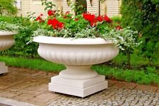 🔶Pflanzschale Pflanztrog Pflanztopf Arona 60cm Sandstein Steinkunst BLACKFORM