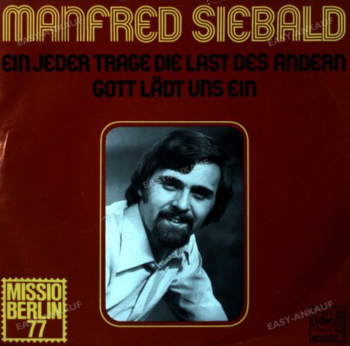 Manfred siebald ein jeder - siebald,