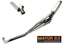 Hercules Auspuff MAJOR SIX "Racing" Tuning 28mm chrom / silber M Prima 2 3 4 5
