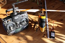 RC Hubschrauber  Walkera V200D02 2,4 GHz  mit deVention DEVO7 