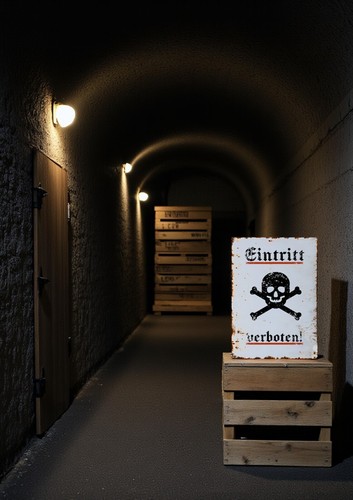Eintritt verboten totenkopf - eintritt,