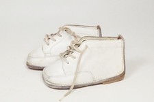 BABY SCHUHE LEDER WEIß