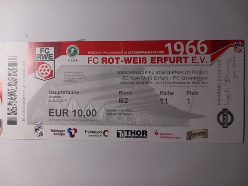 Ticket/Eintrittskarte