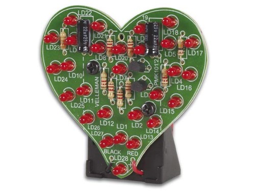 Blinkendes herz led - herz,
