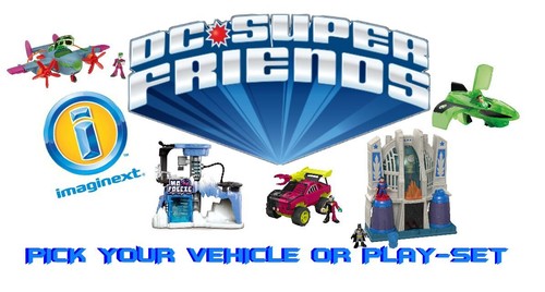Comics imaginext fahrzeuge - dc,