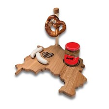 Frühstücksbrett Bayern Eiche