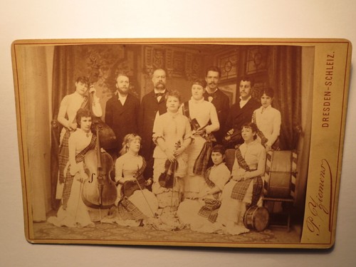 Musiker orchester geige - -,