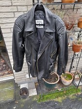 Schwarze Lederjacke Highway1