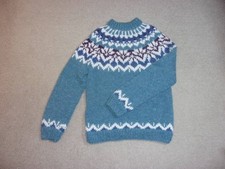 Islandpullover handgestrickt