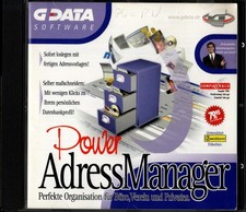 G Data Power Adress Manager, Adressverwaltung und -Druck für W 98 oder höher