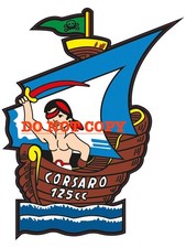 2x Aufkleber Moto Morini