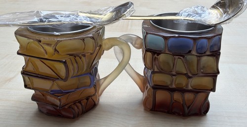 Buchtassen metallbecher - d,