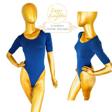 FALKE BODY by FALKE XS S Extra Small blau blue Rundhals Ausschnitt Kurzarm