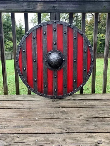 Zoll wikinger rund schild - wikinger,