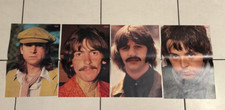 Bravo Zeitschrift Vintage Poster Beatles 70er 4 Stück mit Staralbum Rückseite A3