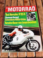 Motorrad 11/1972  Hercules K 125 X