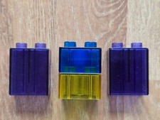 Lego Duplo 4 durchsichtige Steine
