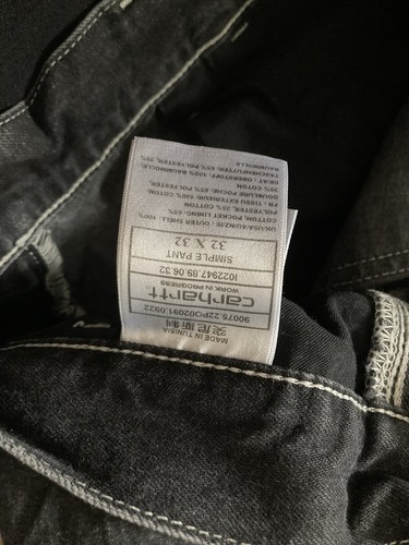 Carhartt simple pant w32 - simple,