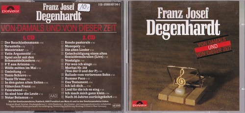 Franz josef degenhardt von - franz,