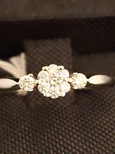 Ring 585 weissgold - ring,
