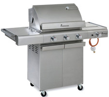 Landmann Gasgrill Thule 12718 komplett Edelstahl