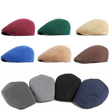 Herren Schiebermütze Flatcap