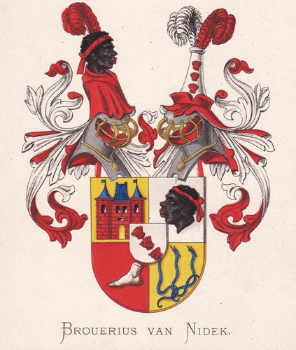 Brouerius van nidek wappen - van,