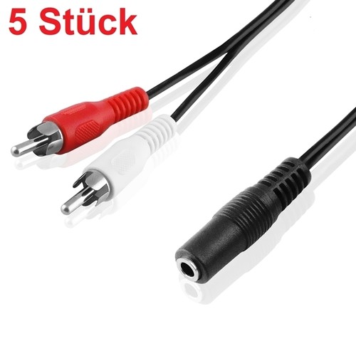 Cinch kabel adapter 2 - 1,5m, y