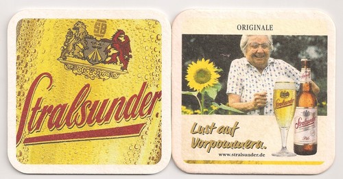 Stralsunder bier bierdeckel - stralsunder,