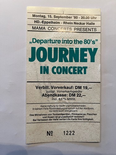 Alte konzertkarte ticket - alte,