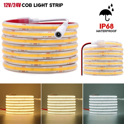 12v 24v cob led stripe - 24v,