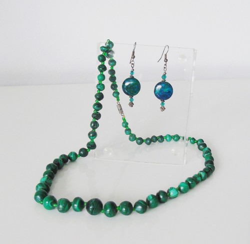 Original malachit schmuckset - original, malachit-schmuckset