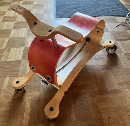 Wishbone flip laufauto rot - wishbone,