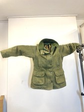 Saddle Tweed Sakko Grün/Gr.14 Damen.