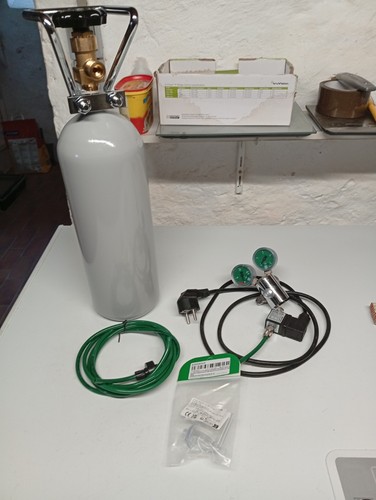 Co2 anlage 2kg mit - co2,