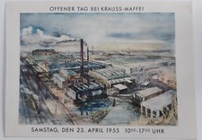 Offener Tag bei Krauss-Maffei  23.April 1955