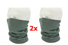 2x Original Schweizer Armee Schlauchschal, Halstuch Rundschal, Motorrad Schal